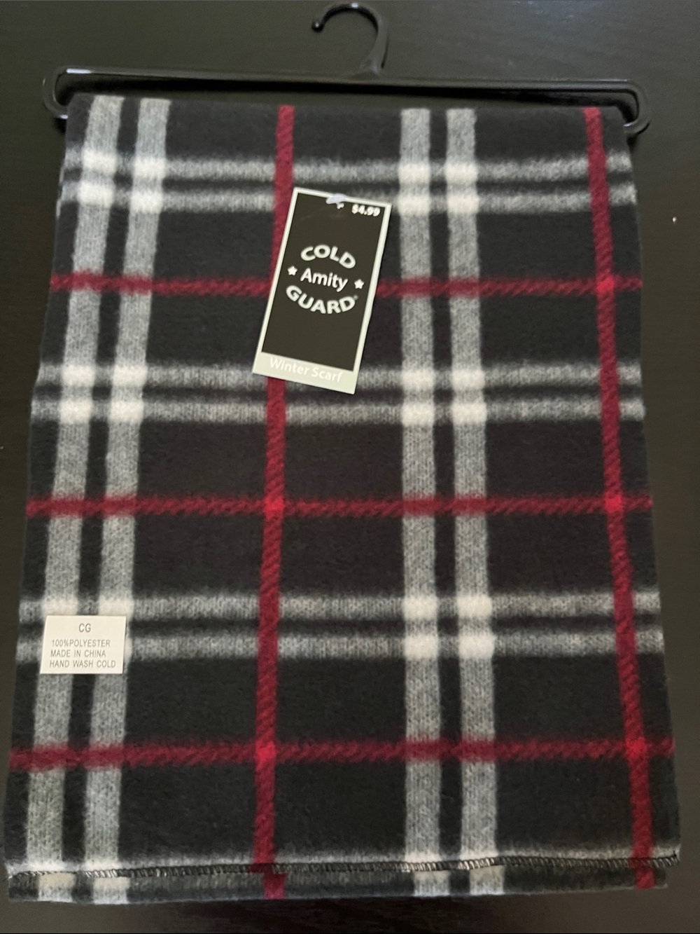 Amity Cold Guard Plaid Winter Scarf